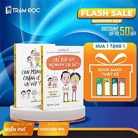 Hình ảnh sách Trạm Đọc Official | Combo: Con Mình Chẳng Lẽ Lại ''Vứt''? + Thế Bây Giờ Mẹ Muốn ''Cái Giề