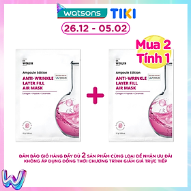 Mặt Nạ Dr.Wonjin Ampoule Edition Anti-wrinkle Layer Fill Air Mask Nâng Cơ Và Trẻ Hóa Da 27g