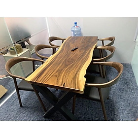 Mua Trọn bộ bàn gỗ Me tây 6 ghế