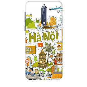 Ốp lưng dành cho điện thoại NOKIA 8 Hình Hà Nội Mến Yêu - Hàng chính hãng