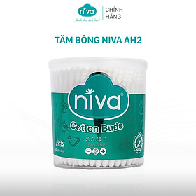 Tăm Bông NIVA Dành Cho Người Lớn Hũ 200 Que Nhựa Ah2