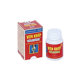 Viên khớp Tâm Bình hỗ trợ giảm thoái hóa khớp, viêm khớp Chai 60 viên