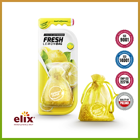 Túi thơm để Taplo Ô tô Elix Fresh Bag - Hương Lemon Chanh