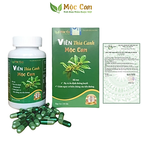 Viên Dây Thìa Canh Mộc Can giúp giảm đường huyết,hỗ trợ ngăn ngừa biến chứng tiểu đường hộp 120 viên