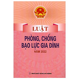 Hình ảnh Sách - Luật phòng chống bạo lực gia đình năm 2022