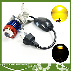 Đèn Pha Led Bi Cầu L6K Râu chân H4 20-40W - 1 đèn Green Networks Group