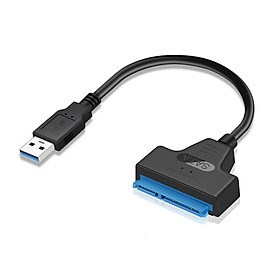 Cáp chuyển đổi ổ cứng USB 3.0 sang SATA III với đèn Led Light Cáp kết nối trình điều khiển cứng máy tính cho SSD & HDD 2,5 inch