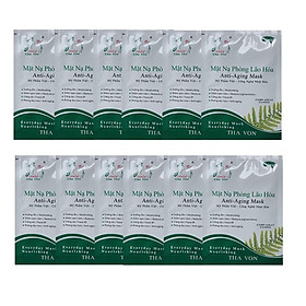 Bộ 12 Mặt Nạ Phòng Lão Hóa Anti-Aging Mask Tha Von