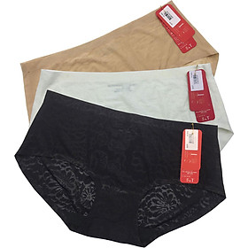 Combo 3 Chiếc Quần Lót Nữ Su Đúc Freesize, Không Đường May, Mềm Mại, Họa Tiết Thông Hơi Hoa Thời Trang, Thoáng Mát S&T QL037 (Giao Màu Ngẫu Nhiên)
