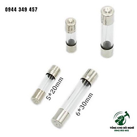 Mua Cầu chì ống kích thước 6 x 30 (mm) 1A- 2A - 3A - 4A - 5A - 6A - 7A - 8A - 10A - 15A - 20A - 25A - 30A
