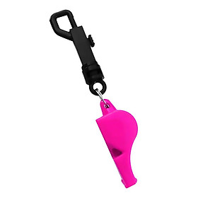 2-4pack Scuba Diving Emergency Scuba Diving survival whistle with Snap Clip Rose
