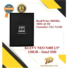 Ổ cứng SSD KLEVV NEO N400 2.5inch 120GB - HÀNG CHÍNH HÃNG