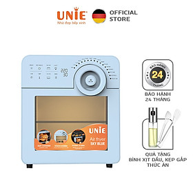 Nồi chiên không dầu UNIE Sky Blue dung tích 14.5L công suất 1700W - Hàng chính hãng