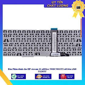 Bàn Phím dùng cho HP stream 11-n001ee N010 N011TX n014tu x360 N120TU - Màu đen - Hàng Nhập Khẩu New Seal