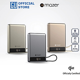 Mua Pin Dự Phòng Không Dây Kèm Cáp MAZER MagLink70 Ai Qi2 15W/PD30W 10.000 mAh Chứng Nhận 3C Màn Hình Hiển Thị Thông Minh Hàng Chính Hãng