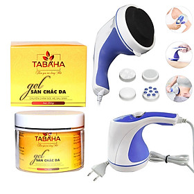 Hình ảnh Kem tan mỡ Tababa 250g Tặng Máy massage bụng cầm tay