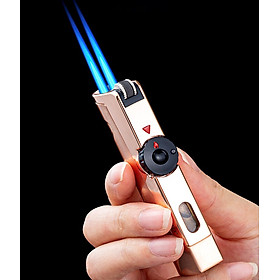 Mua Vỏ Hột Quẹt Bật Lửa Gas Jobon ZB-322 Khò 2 Tia Nhìn Rõ Lượng Gas  Có Đục - Nhiều Màu