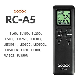 Mua ĐIỀU KHIỂN TỪ XA CHO ĐÈN LED GODOX RC-A5 HÀNG CHÍNH HÃNG