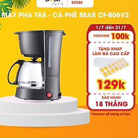 Mua Máy Pha Cafe Mini Bear CF-B06V2 Đa Năng Công Nghệ Kiểm Soát Giữ Nguyên Hương Vị - Hàng Chính Hãng