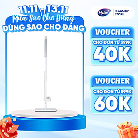 Cây Lau Nhà MyJae Đài Loan Dạng Mút Xốp PVA Thông Minh Lau Sàn Siêu Hút Nước