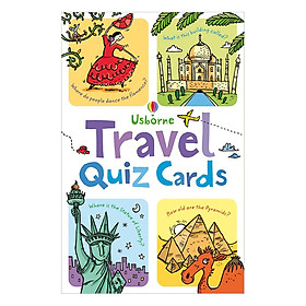 Sách Flashcards tiếng Anh - Usborne Travel Quiz
