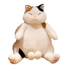 Lovely Stuffed Cat Baby Sleeping Hugging Plush Doll Decor