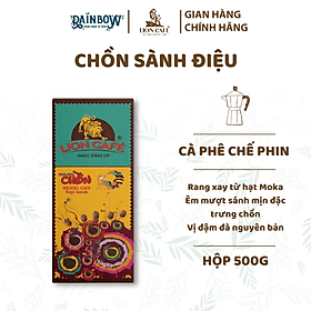 LION CAFE - Cà phê chế phin - Chồn sành điệu - Hộp 500g