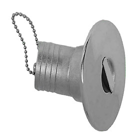 2'' 50mm GAS Boat Marine Deck Fill / Filler Tank    Stainless Steel