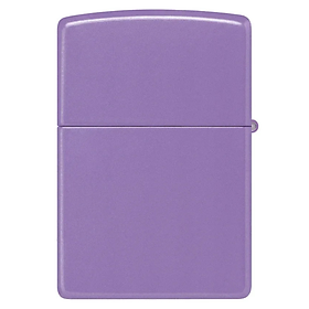 Bật Lửa Zippo Chính Hãng Mỹ Màu Tím Smoky Lavender Matte – Sơn Nhám Cao Cấp, Chống Gió, Vỏ Kim Loại Bền Bỉ