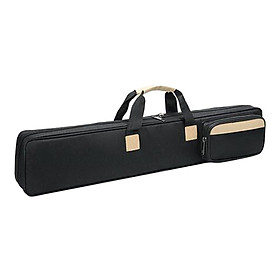 Premium Travel Carrying Case for Flute, Professional Thick Padded Liner, Adjustable Shoulder Strap Carrying Handle Flute Gig Bag