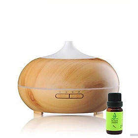 Máy khuếch tán tinh dầu bí ngô màu vàng Julyhouse (tặng tinh dầu sả chanh 10ml)