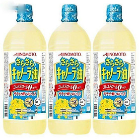 Dầu ăn hoa cải Aj.inomoto nội địa Nhật chai 1L