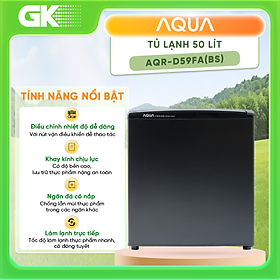 Mua Tủ lạnh Aqua 50 lít AQR-D59FA (BS) Hàng chính hãng