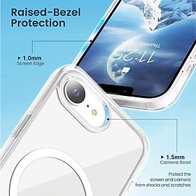 Ốp lưng trong suốt sạc từ tính dành cho iPhone 17e/ 16e / 16 / 16 Plus / 16 Pro / 16 Pro Max - Hàng chính hãng