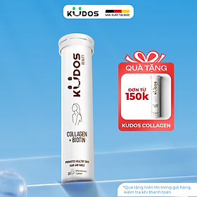 Thực phẩm bảo vệ sức khỏe KUDOS BEAUTY COLLAGEN + BIOTIN (20 viên/tuýp)