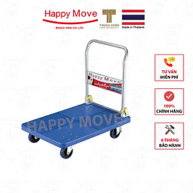 Xe đẩy hàng sàn nhựa gấp gọn  Fibertech  450kg - Happy Move Thái Lan