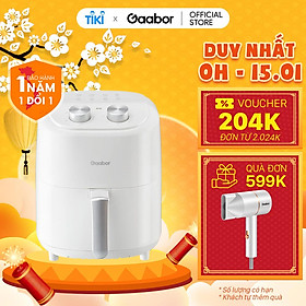 Mua Nồi chiên không dầu dung tích 4-5L GAABOR Cao Cấp công suất 1400W - Hàng chính hãng