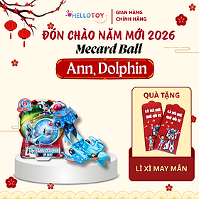 Đồ Chơi Xe Hơi Biến Hình MECARD BALL Ann, Dolphin - Hellotoy