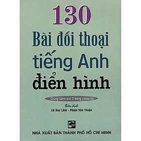 Sách - 130 Bài Đối Thoại Tiếng Anh Điển Hình (Kèm CD) - Nhân Trí Việt