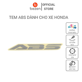 Tem chữ ABS dành cho xe Honda
