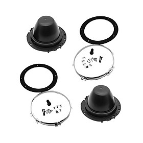 7 inch Headlight Bucket 7" Headlight Back Bowls Buckets Bowl Depth 115mm Wips5400 Replaces Bottom Mount Bucket Lamp Bucket