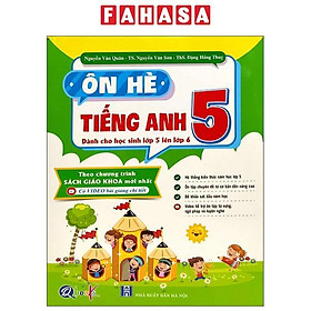 Sách - Ôn Hè Tiếng Anh 5 - Dành Cho Học Sinh Lớp 5 Lên Lớp 6