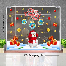 Mua Decal trang trí NOEL 2024 combo số 71