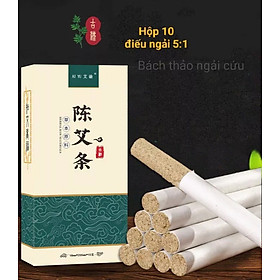 Mua Hộp 10 điếu ngải nhung 5 năm -Nhang ngải cứu nhung