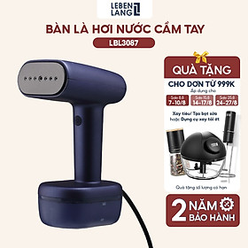 Bàn là hơi nước thông minh Lebenlang LBL3087, thiết kế dáng đứng, công suất 1800W, bảo hành 2 năm – hàng chính hãng