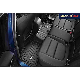 Thảm lót sàn ô tô MAZDA 3 AXELA (2013-2019) Nhãn hiệu Macsim 3W chất liệu nhựa TPE đúc khuôn cao cấp - màu đen