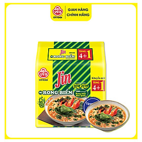 Lốc 5 Gói Mỳ Jin Rong Biển Ottogi 600g