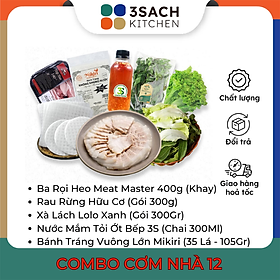 Combo Bánh Tráng Cuốn Thịt - Cơm Nhà 12