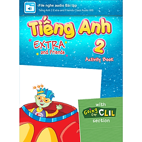 Hình ảnh sách [E-BOOK] Tiếng Anh 2 Extra and Friends File nghe audio Bài tập