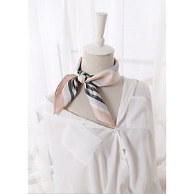 Khăn lụa cổ vuông xinh Đũi Việt DC9.2